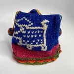 Sax‎ Arts 100% wool hat with fleece lining Blue Photo 2