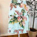 For Cynthia Linen Tropical Skirt Size Medium Photo 0