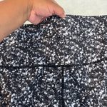Lululemon  Shine Tight Roll Down High Rise Shimmy Shimmer Black White Sequin 10 Photo 11