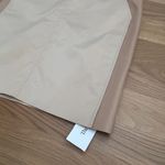 Akris Cream and Tan Pencil Skirt Knee-Length Work Photo 1