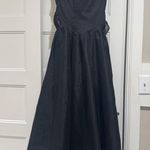 Lucy in the Sky Back Bow Gown in Black Photo 4