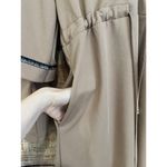 Free People New Full Zip Midi Dress Duster Embellished Cinched Waist Layered Sleeves Med 6/8 Photo 6