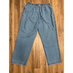 Rebecca Malone  Women's XL Elastic Waist Light Wash‎ Denim Jeans 100% Cotton Photo 2