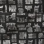 PINK - Victoria's Secret Victorias Secret Pink Backpack Classic Book Bag 2022 Black Silver Mixed … Photo 4