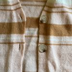 Pink Lily Pink and Tan Button Down Cardigan Photo 1