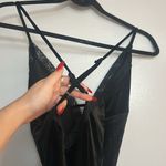 Forever 21 MOVING SALE  Black Velvet and Lace Bodysuit Photo 6