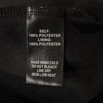 Lulus  Medium Mini Fit 'n Flare Dress Tie Ladder Racerback Lined Black Photo 9