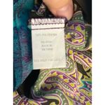 Fig and Flower Blouse Small Purple Indie Boho Rhinestones Dressy Artsy Photo 6