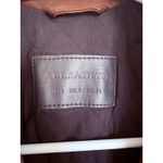 ALLSAINTS  Women’s Burgandy Lined Leather Jacket Gidley Biker Moto US Size 2 WARM Photo 7