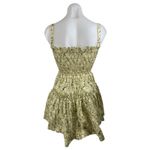 Hill House The Seraphina Yellow Floral Sleeveless Mini A-Line Tank Nap Dress XS Photo 1