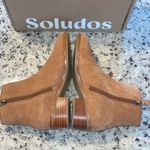 Soludos  Delancey Bootie Suede Tan Size 5.5 New In Box‎ Photo 7