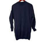 Lululemon Broken Beats Sweater Oversized Dress Black Womens XXS Photo 2