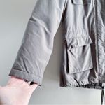 Madden Girl Faux-Fur Lined Mid Season Utility Jacket in Olive Green, Size Medium Photo 6