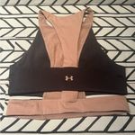 Under Armour  X Misty Copeland Women's Charcoal Gray and Pink Sports Bra size L Photo 4