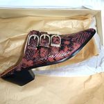 Joie  Cabery Snake Embossed Leather Mule‎ Photo 9