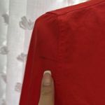 Rag and Bone  Debbie red long sleeve top Photo 9