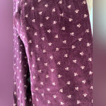 PilcroBurgundy corduroy   Boho chic Flare Jeans Photo 5