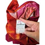 Vintage Expressions Y2K‎ Red Orange Sunset Skirt Size 14 Photo 3