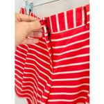 Nike  Women's Dri-Fit Shorty Printed Golf Shorts in Crimson/White Stripes sz. 14 Photo 3
