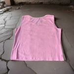 Ming Wang  Tank Top Women's Size X-Large Knit Pink Photo 1