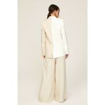 Veronica Beard Tan Two Toned Blazer Oversized Front Button Braeton Jacket 10 Photo 1