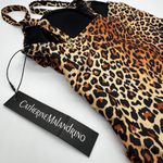 Catherine Malandrino Brand New One Piece Swimsuit  Leopard Print Bathing Suit Photo 3