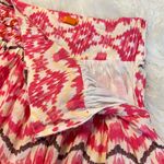 Joe Fresh  Cotton Skirt Wide Ruched Waistband Women’s Size 4 Side Zip Boho Aztec Photo 3