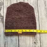 She Shreds Heathered Maroon Beanie. Red Photo 4