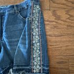 Terra & Sky  Women's Plus Size Embroidered Denim Jean Short Size 18W Boho Summer Photo 3