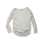 Athleta  cream long sleeve hi low hem tee shirt sz L Photo 2