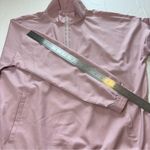 MTA Sport MTA Sports Athetic 1/2 Zip Pullover Jacket Size Medium made in Cambodia Pink Photo 8