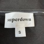 superdown Revolve Magdalena Tube Mesh Black Strapless Dress Small NEW $88 Photo 7