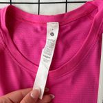 Lululemon Sonic Pink Long Sleeve Swiftly Tech, Size 4, Race Length 2.0” NWT Photo 3