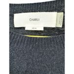 CHARLI LONDON Size XS Wool Blend Long Sleeve Scoop Neck Navy Blue Sweater Dress Photo 3