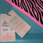 Maaji NEW  Colorful  Zebra Black Pink  Bikini Swim Bottom Size S NWT Reversible Photo 4