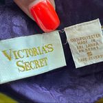 Victoria's Secret VICTORIA SECRET | Vintage Purple Satin Sleep Top Sz S Photo 4