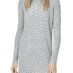 Mango Basics Grey Sweater Midi Dress w/ Black Polka Dots Dress Nikitap M Photo 0