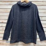 Workshop Republic Clothing Vintage Gray Cowl Neck Long Sleeve Top Size Large Photo 2