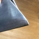 Charles Jourdan Dark Gray Leather Clutch asymmetrical East West bag Photo 9