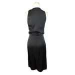 Givenchy Wrap Over U Lock Closure Midi Dress in Black 38 4 New Womens Photo 7