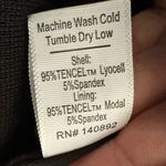 Marine layer  Lexi Daytime Dress in Black Rib size Medium Photo 7