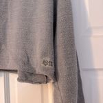 Royce  Cropped Fleece Gray Sweatshirt Small Photo 1