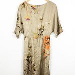 St. John  Satin Floral Silk Mini Dress Size 4 Elegant Classic Cocktail Photo 11