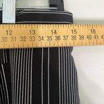 Adrienne Vittadini  Wide-Leg Black White Striped Palazzo Pants Flowy Office Sz 6 Photo 5