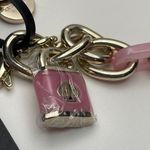 Kate Spade  Lock & Spade Chain Link Belt, L/XL - NWT Photo 1