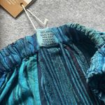 NWT Ananta Romper Woman's L/XL Patchwork Teal Blue Black Pockets Boho Hippie Size undefined Photo 15