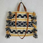 Universal Threads Womens Tote Bag One Size Multicolor Indie Fringe Beach Photo 3