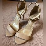 Renata Mello 4 Inch Stilleto Heels Faux Snake Skin Dusty Pink Size 9 Photo 0