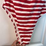 Xhilaration  Blue Red White Patriotic High Cut Swimsuit Size Small EUC #2692 Photo 2