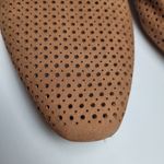 Cole Haan GRAND OS CAMEL TAN PERFORATED LEATHER MULE SLIDE FLATS 8B Photo 5